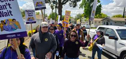 San Bernardino Sun:Kindred Hospital Ontario nurses protest understaffing, unsafe conditions