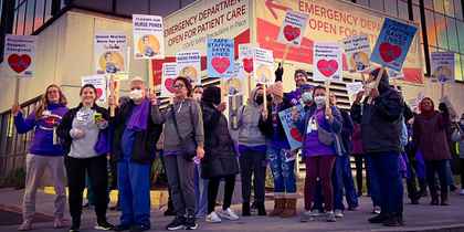 Union Caregivers at Providence Cedars-Sinai Tarzana Medical Center vote to authorize Unfair Labor Practice strike.