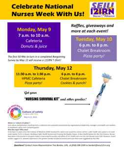 HPMC Nurse Week Flyer 2016