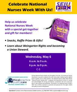 Kaiser MV Nurse Week Flyer 2015