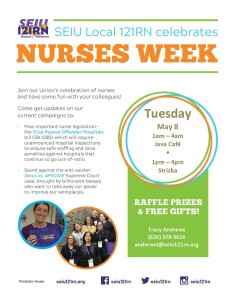 Nurses Week 2018 Flyer