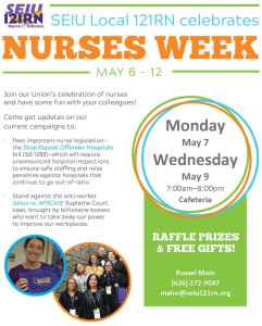 Nurses Week 2018 Flyer