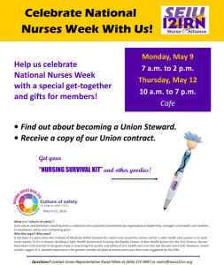 PVHMC Nurse Week Flyer 2016