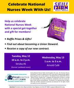 St Joseph Nurse Week Flyer