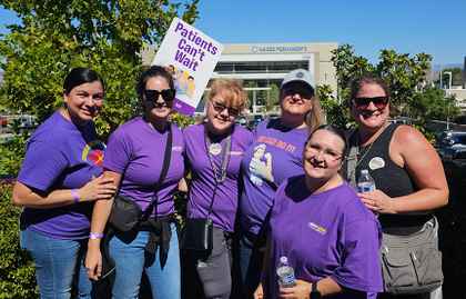 Kaiser Moreno Valley nurses react to contract agreement after historic strike.