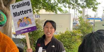 Nurses protest unsafe staffing, improper training at Garfield Medical Center