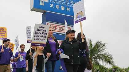 Union Nurses at Two San Gabriel  Valley-Area Hospitals Vote to Authorize Unfair Labor Practice Strikes.